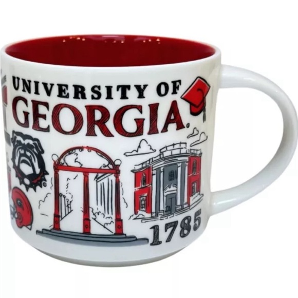 Starbucks Coffee Mug Been There University of Georgia 14oz Campus Collection NIB - Picture 2 of 4